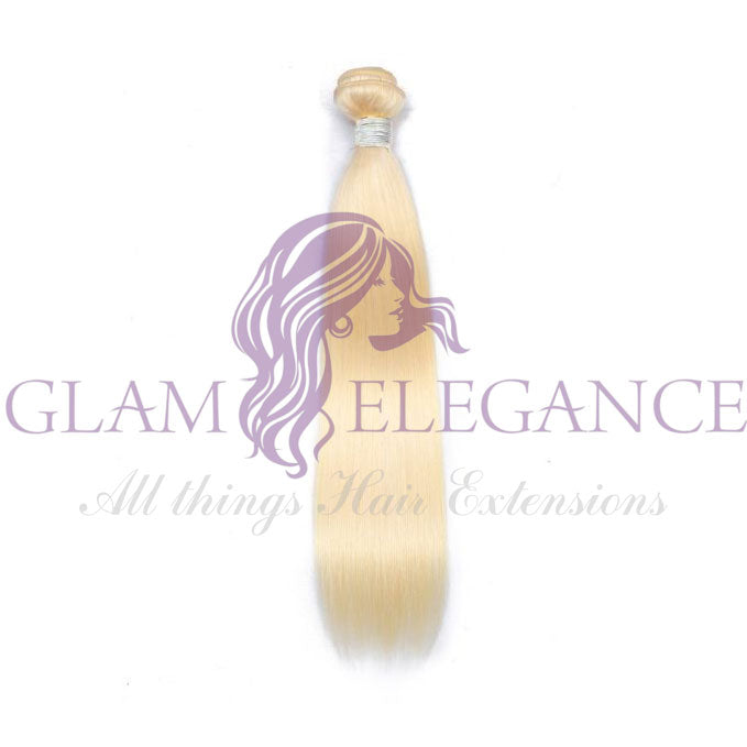 613 Blonde Straight Hair AAA One Bundle Deals Human Hair Bundles 10-24 Inch