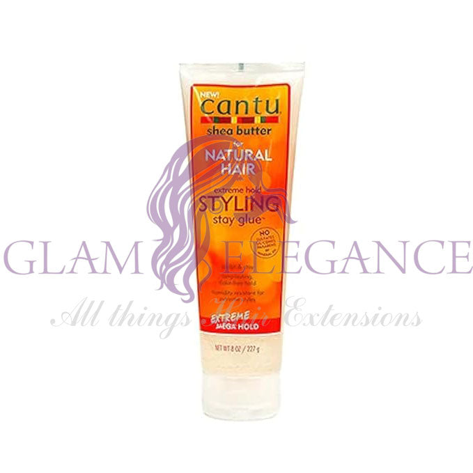 Cantu Extreme Hold Styling Stay Glue 8 oz