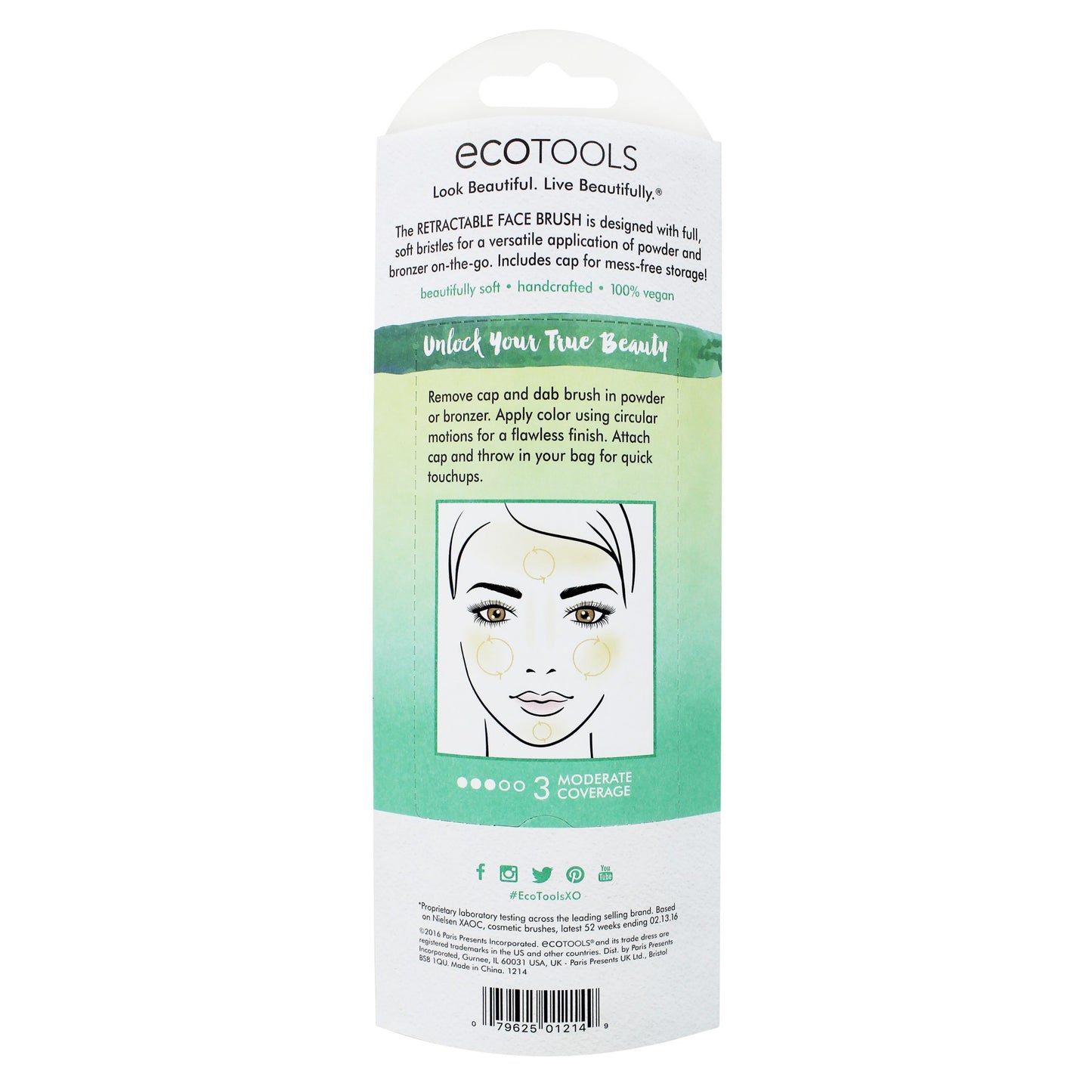 Ecotools RETRACTABLE FACE BRUSH