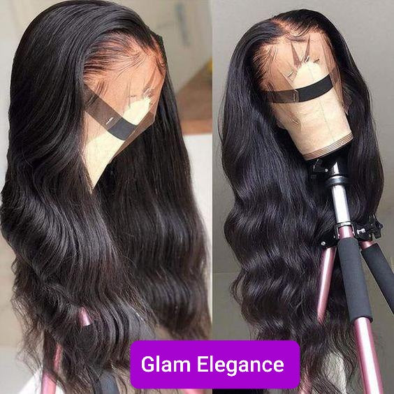 Glam Elegance Premium AAA Body Wave Lace Front Wig
