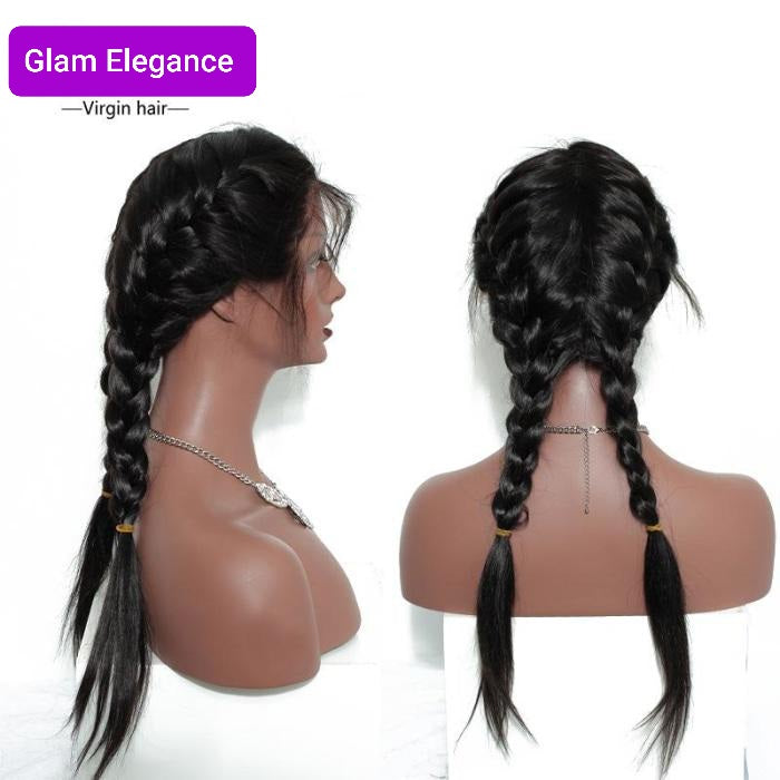 Glam Elegance Premium AAA Body Wave Lace Front Wig