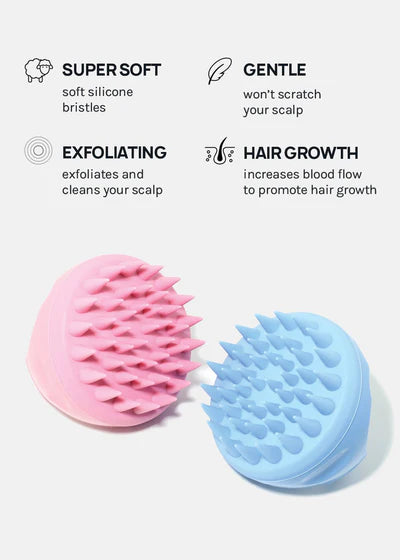 Quality Silicone Head Scalp Massage/Shampoo Brush