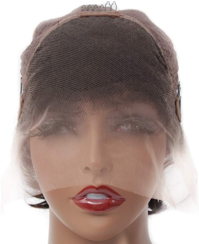 GlamE Premium A Lace Frontal Part Bob Wig 12"