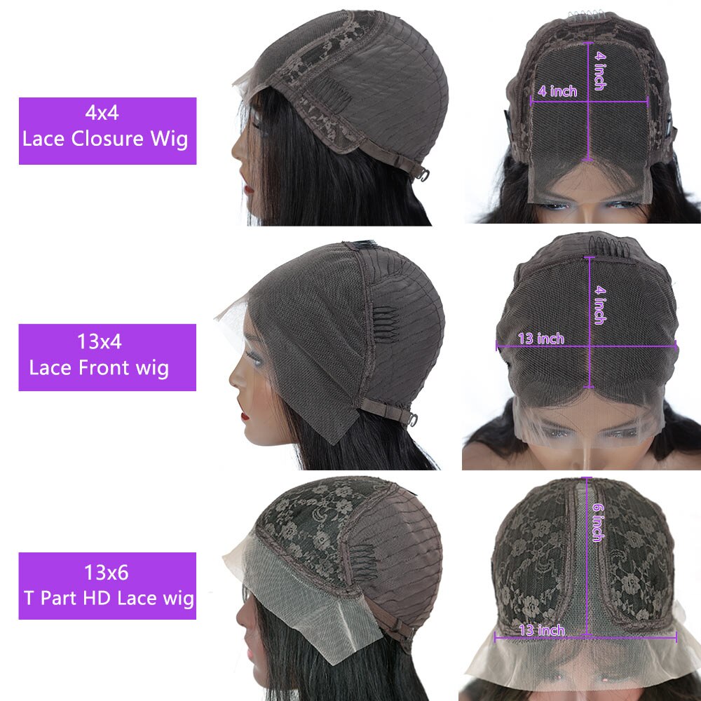GlamE Premium A Lace Frontal Part Bob Wig 12"