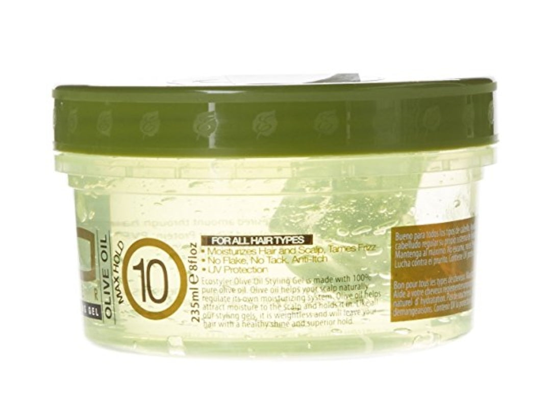 Eco Style Olive Oil Styling Gel 8 oz – HairByRay