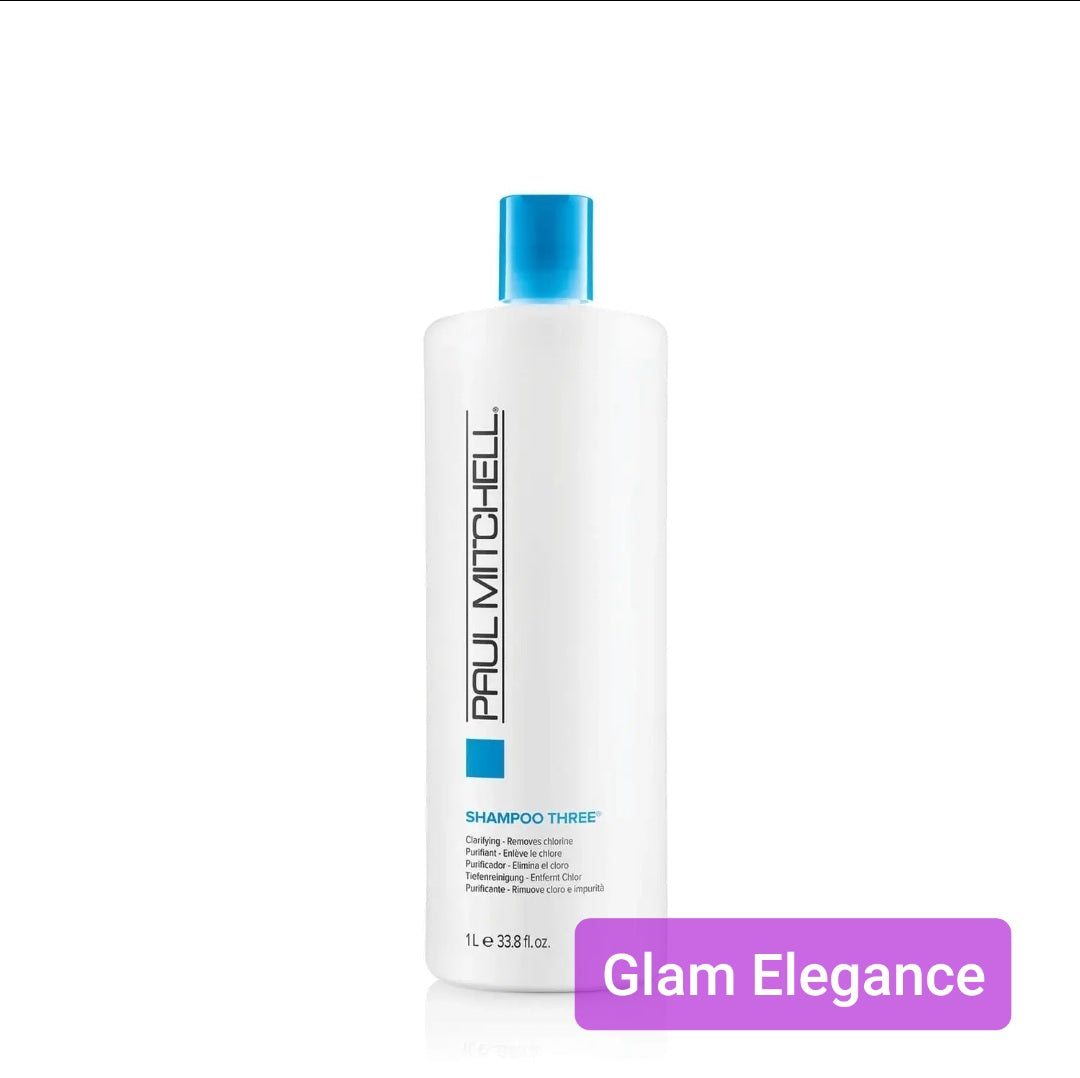 PAUL MITCHELL SHAMPOO THREE 1L ( Swimmers Shampoo )
