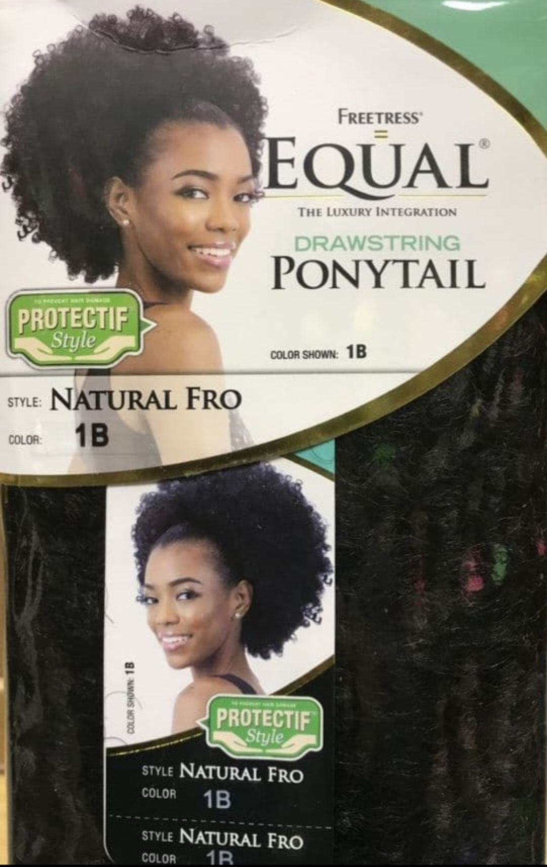 Shake n Go Afro pony
