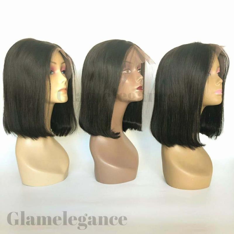 GlamE Premium A Lace Frontal Part Bob Wig 12"