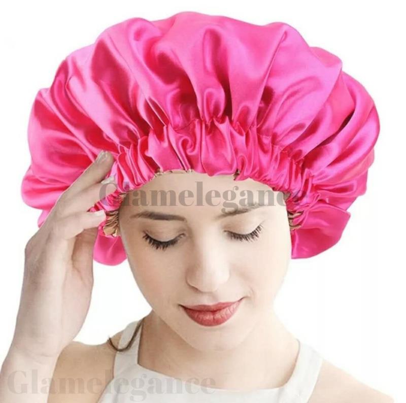 Reversible Satin Bonnet