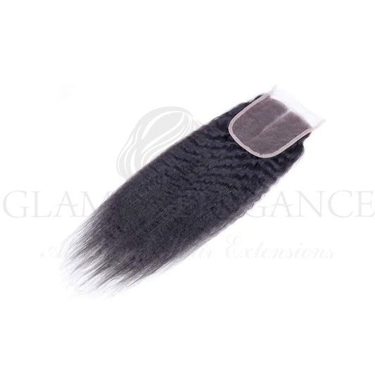 GlamE Premium AAA Kinky straight closure