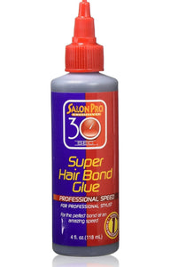 Salon Pro 30 Second Super hair black bond glue 1fl. oz