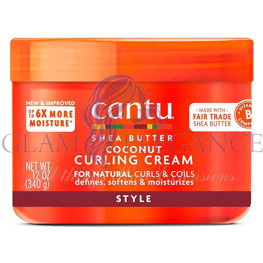 Cantu for Natural Hair Coconut Curling Cream 12 oz