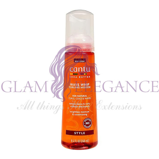 Cantu Shea Butter Wave Whip Curling Mousse 8.4 oz