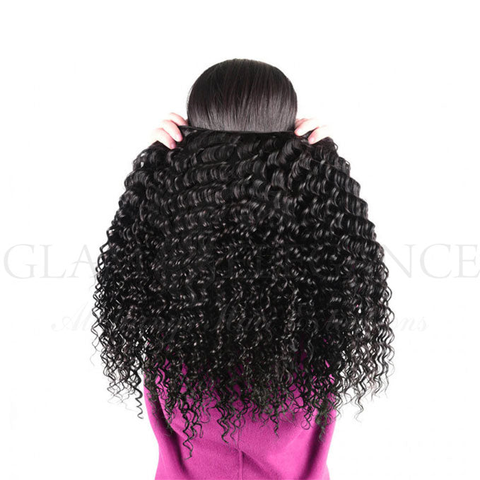 Glam Elegance Deep Wave AAA 3Bundles Remy Human Hair Extension