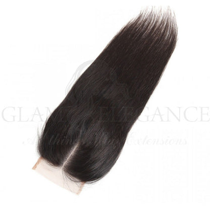 Brazilian Hair Closures Straight Hair Human Hair 4*4 Lace Closure