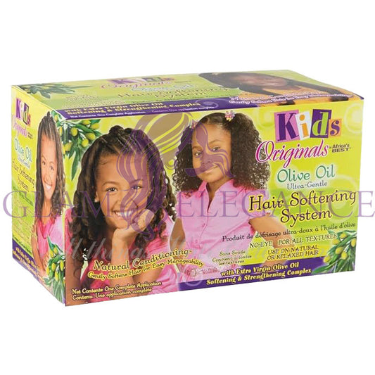 Africa's Best Kids Organics Olive Oil Ultra-Gentle Hair Softening System