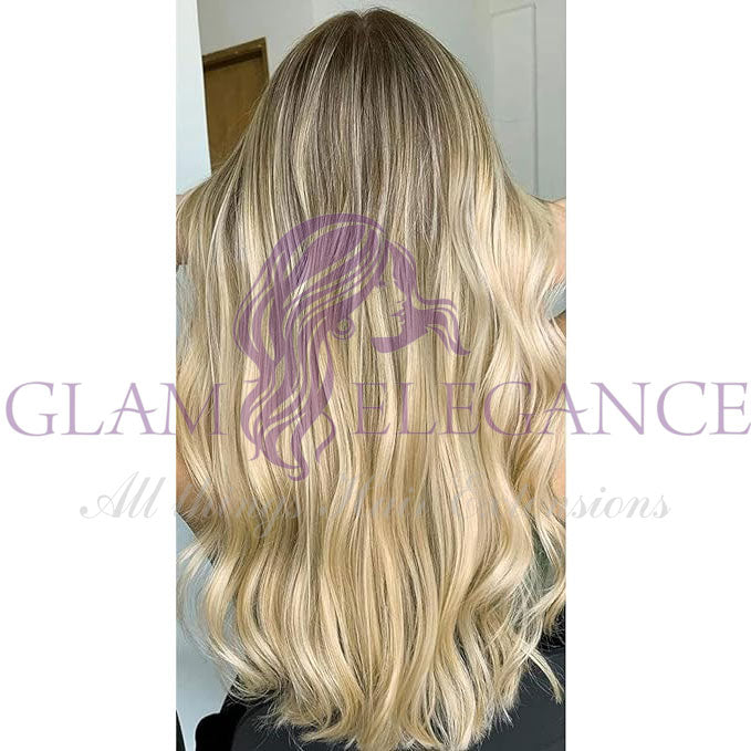 18" Remy 613/12 clip in extensions