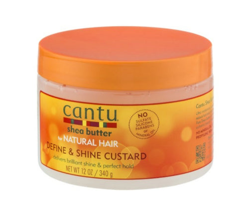 Cantu Shea Butter for Natural Hair Define & Shine Custard 12oz