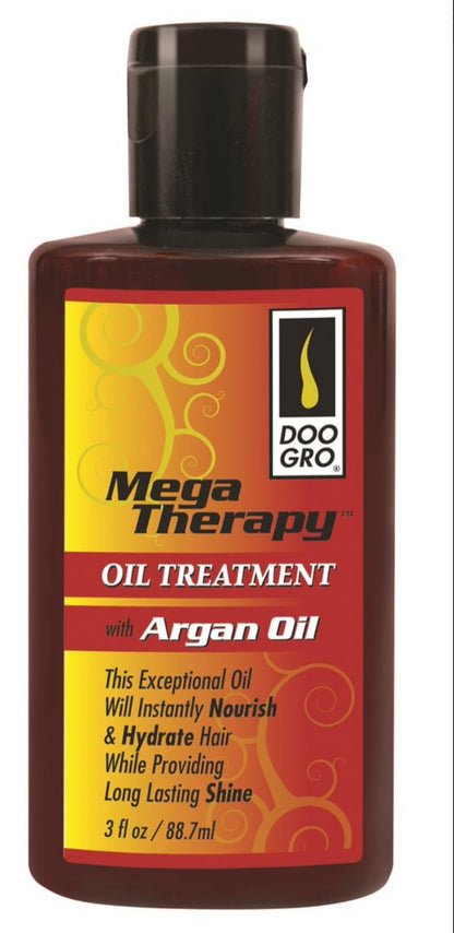 Doo Gro Mega Therapy Oil Treatment Argan Oil 3 oz