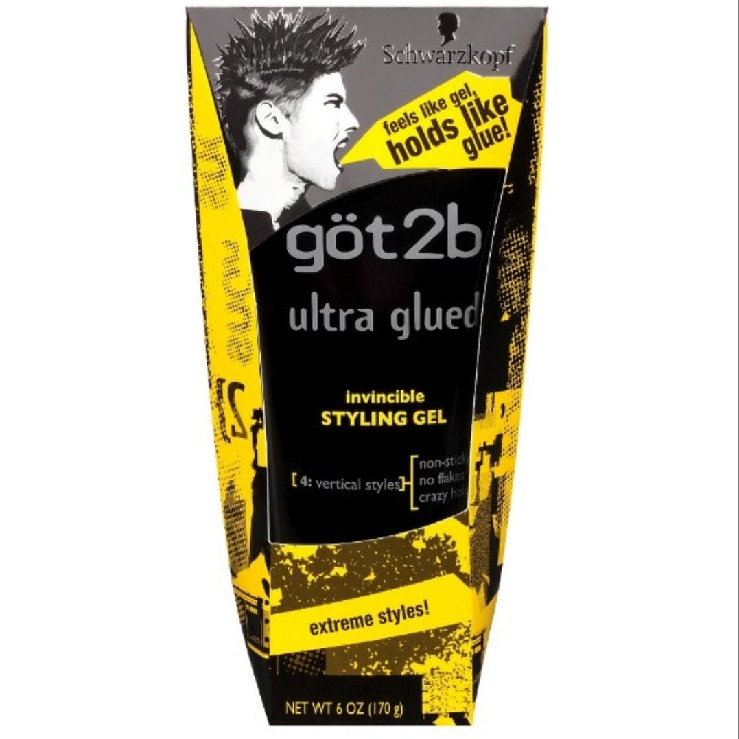 Got 2b Ultra Glued Invincible Styling Gel 6 oz