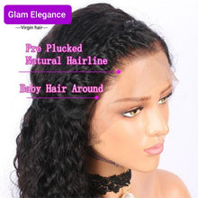 Glam Elegance Premium AAA Water Wave Lace Front Wig