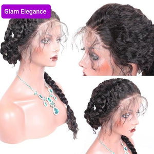 Glam Elegance Premium AAA Body Wave Lace Front Wig