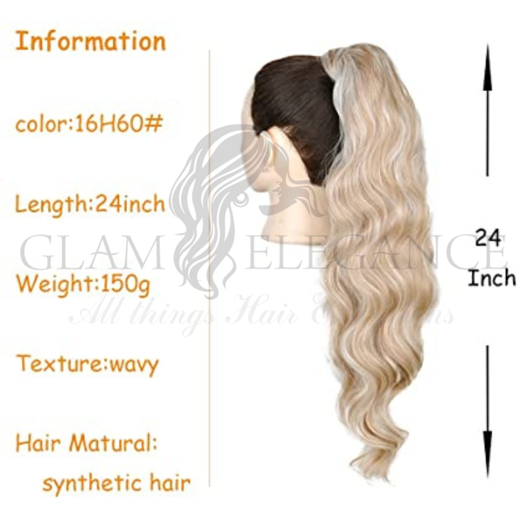 Body Wave Drawstring Ponytail 24"