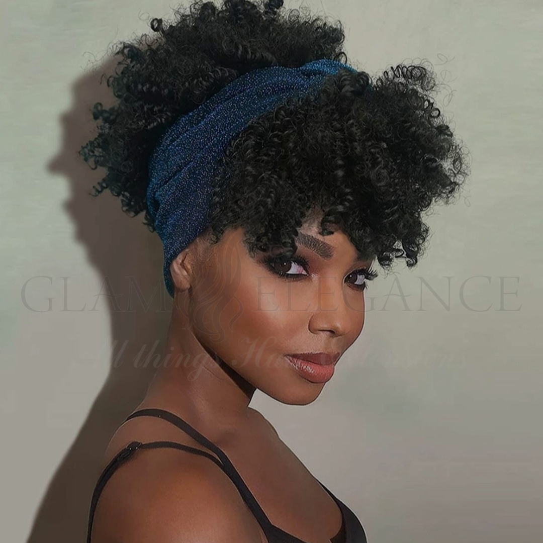 Afro Headband Wig