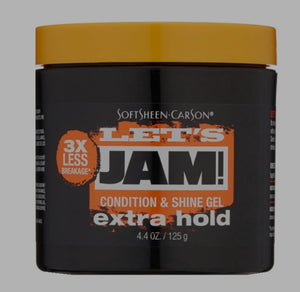Soft Sheen-Carson Let's Jam! Shining & Conditioning Gel Extra Hold 4.4 oz 