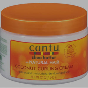 Cantu for Natural Hair Coconut Curling Cream 12 oz