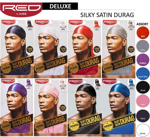 Red by Kiss Premium Quality Silky Satin Durag